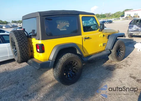 2020 Jeep Wrangler Sport S 4X4 из США, поврежденный, VIN 1C4GJXAN7LW215407